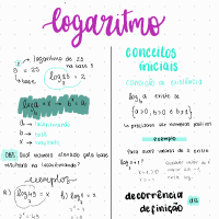 Resumo de Logaritmo, serve como um pré cálculo