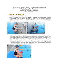 Resumo Fisioterapia Aquática