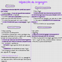 Aquisição da linguagem