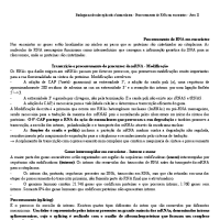 Processamento de RNA em eucariotos - area II